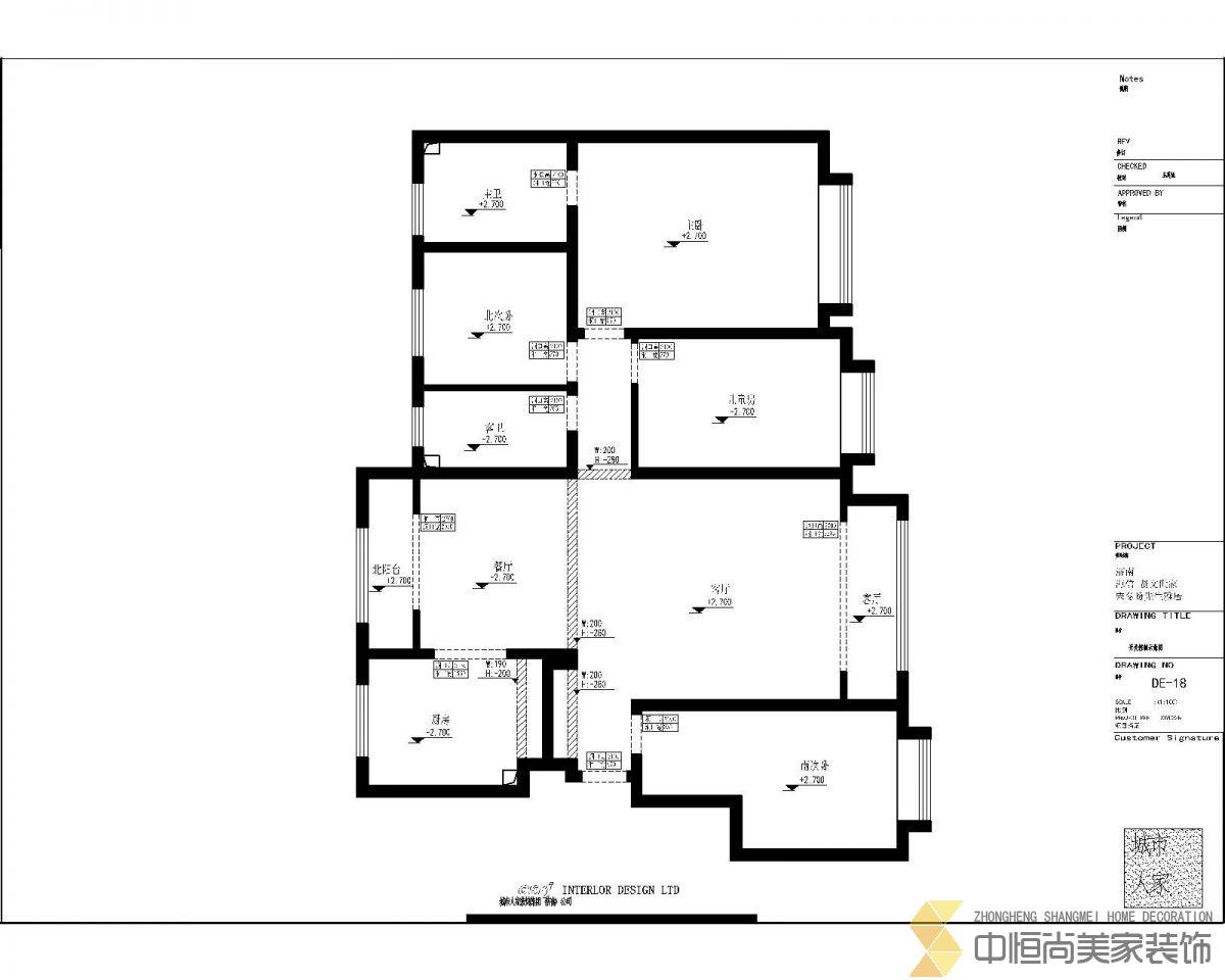 西安,西安家裝,西安家裝設(shè)計,西安小戶型設(shè)計公司,裝修案例中海國際社區(qū)裝修效果圖